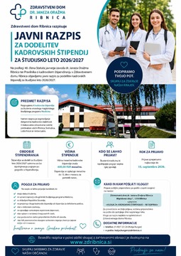 Razpis ZD Ribnica
