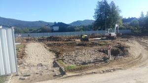 Športni park Ribnica - gradbišče