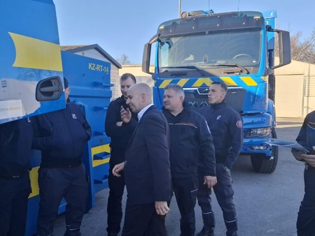 RIBNICA BOGATEJŠA ZA NOVO SPECIALNO VOZILO CIVILNE ZAŠČITE